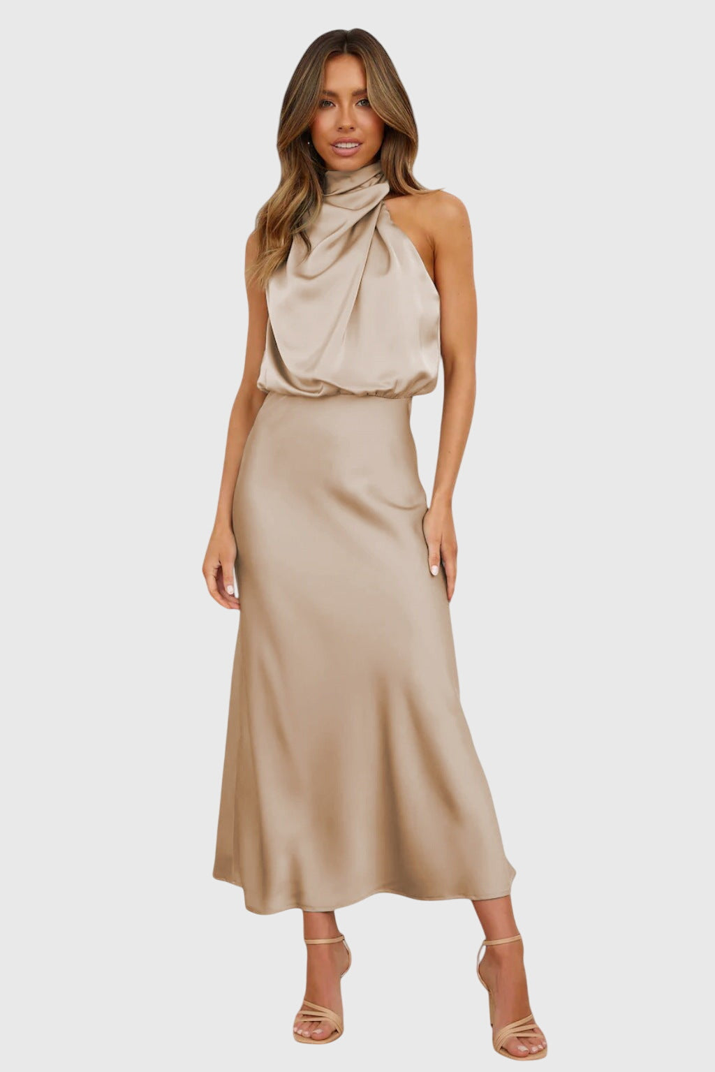 Monroe Satin Dress