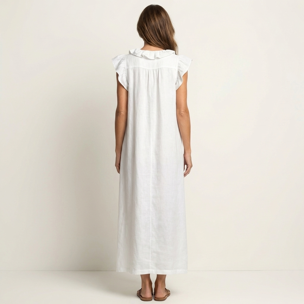 Mira Ruffle Maxi Dress