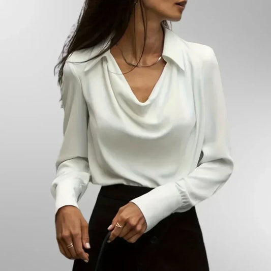 Elise Cowl Neck Blouse