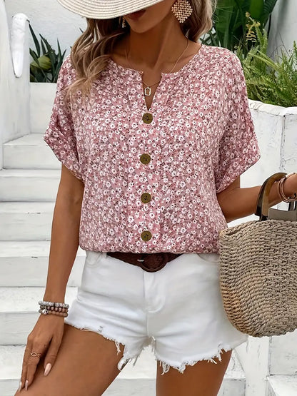Rosefield Button Blouse