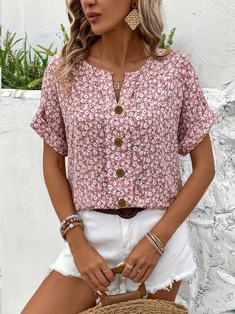 Rosefield Button Blouse