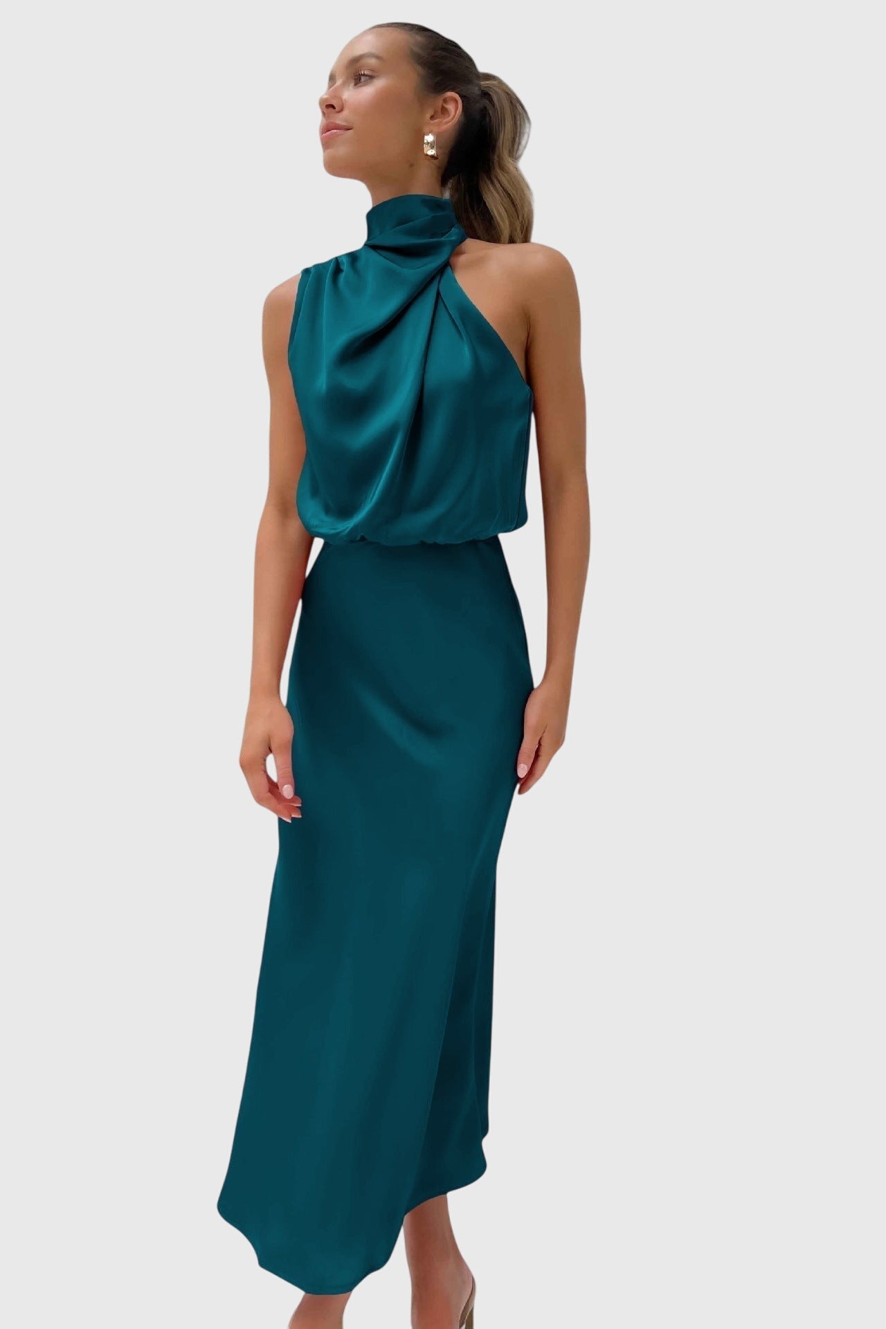 Monroe Satin Dress
