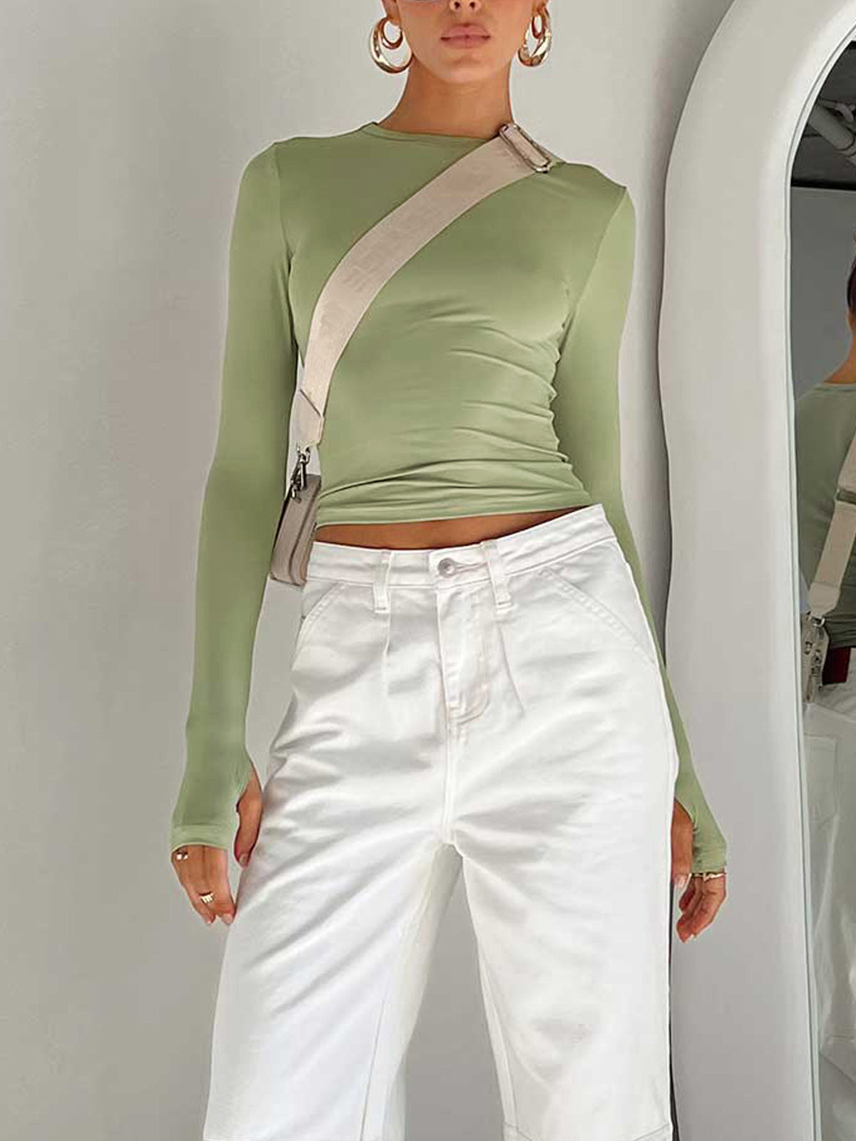Contour Ruched Top