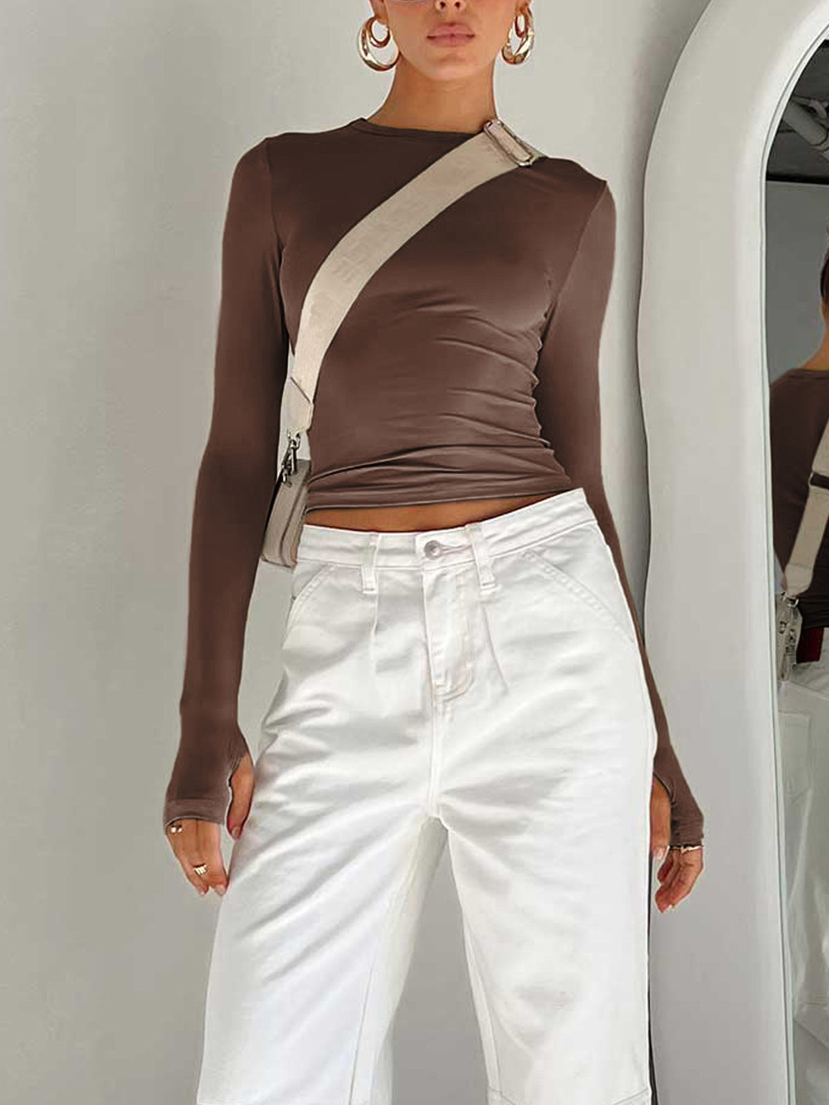 Contour Ruched Top