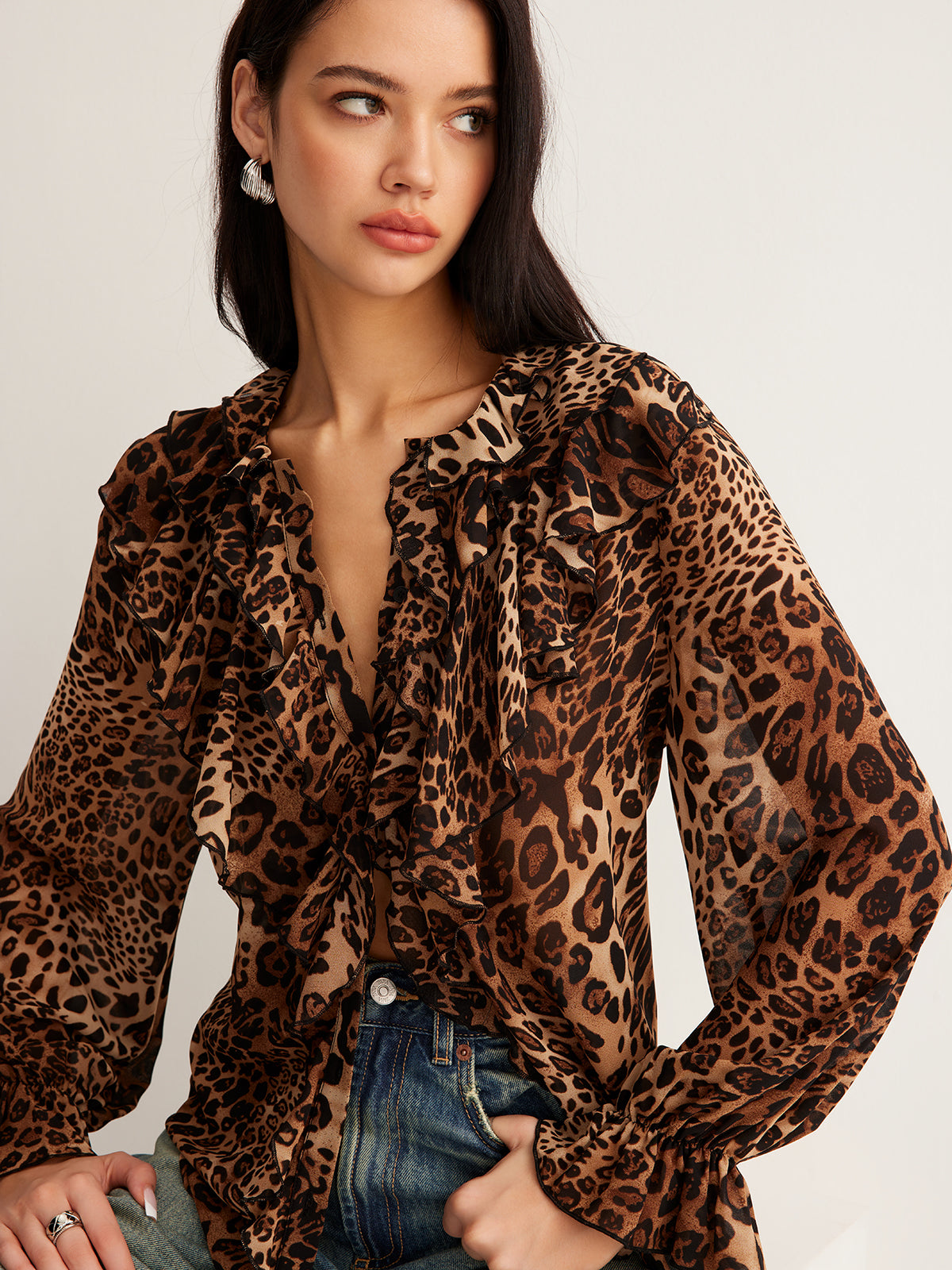 Savanna Tie-Neck Blouse