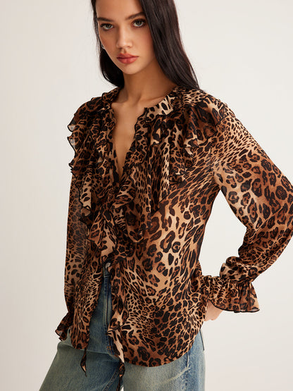 Savanna Tie-Neck Blouse