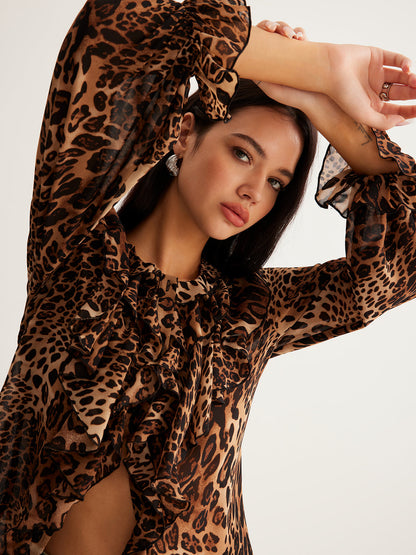 Savanna Tie-Neck Blouse