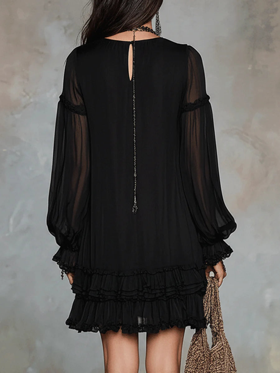 Noira Ruffle Mini Dress