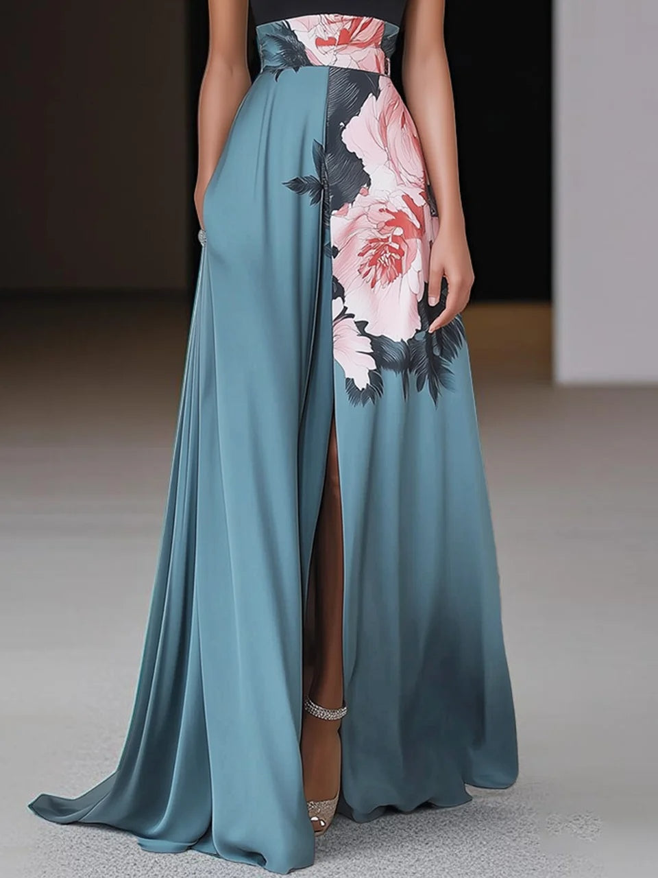 Sunset Bloom Dress