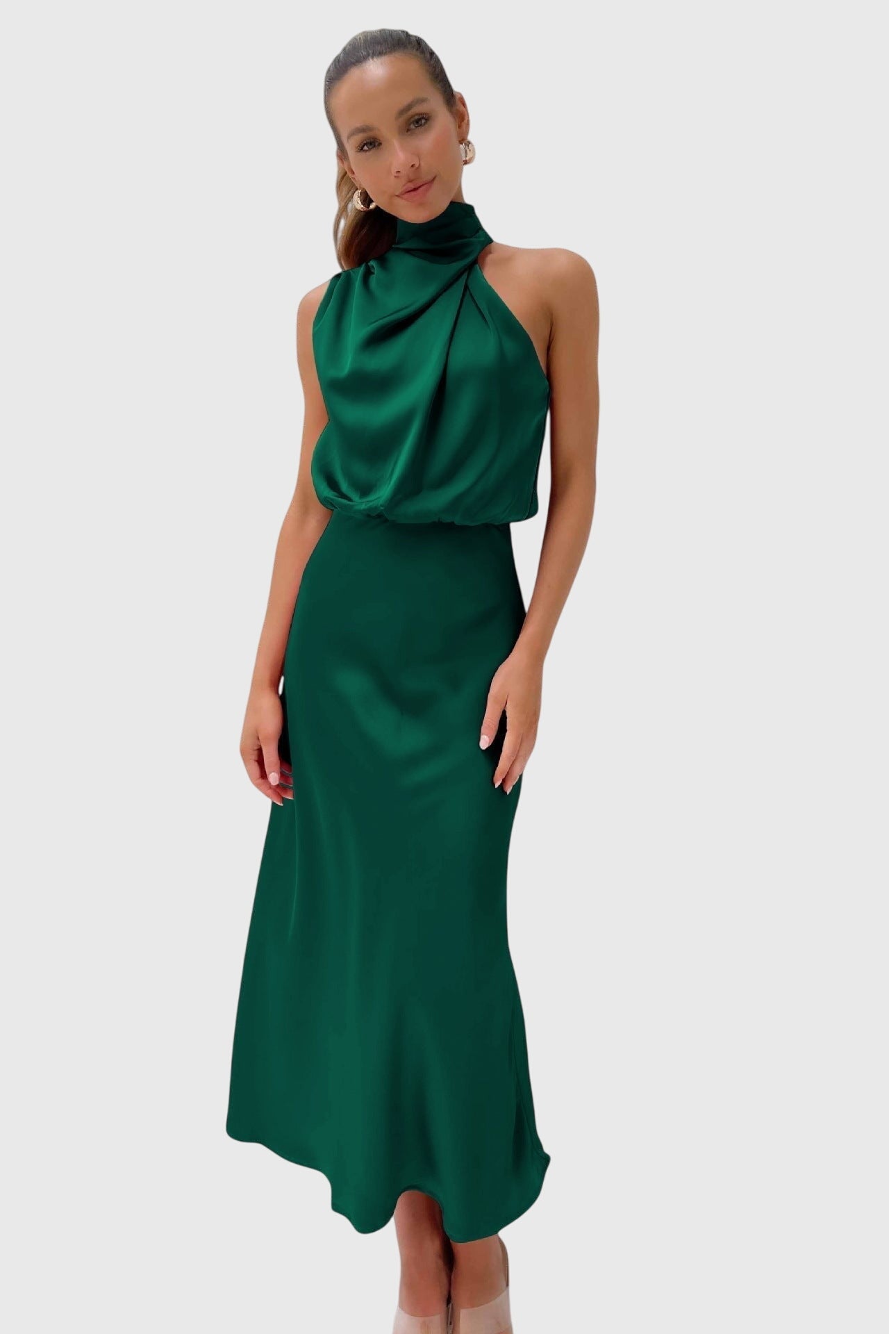 Monroe Satin Dress