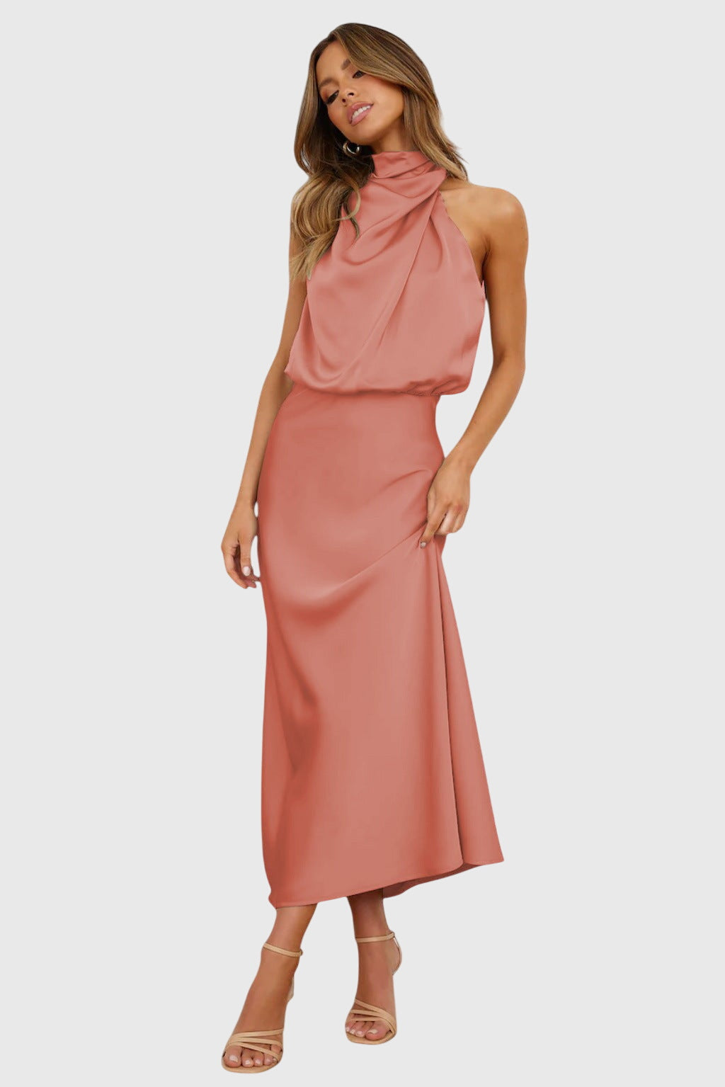 Monroe Satin Dress