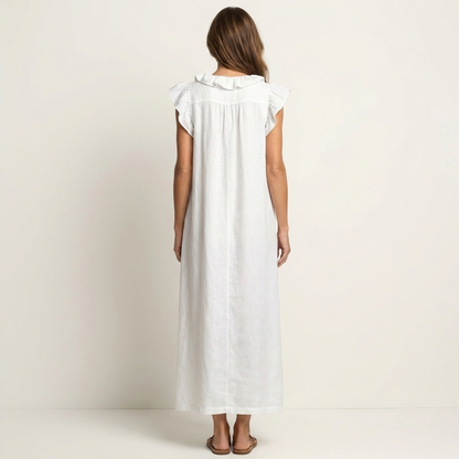 Mira Ruffle Maxi Dress