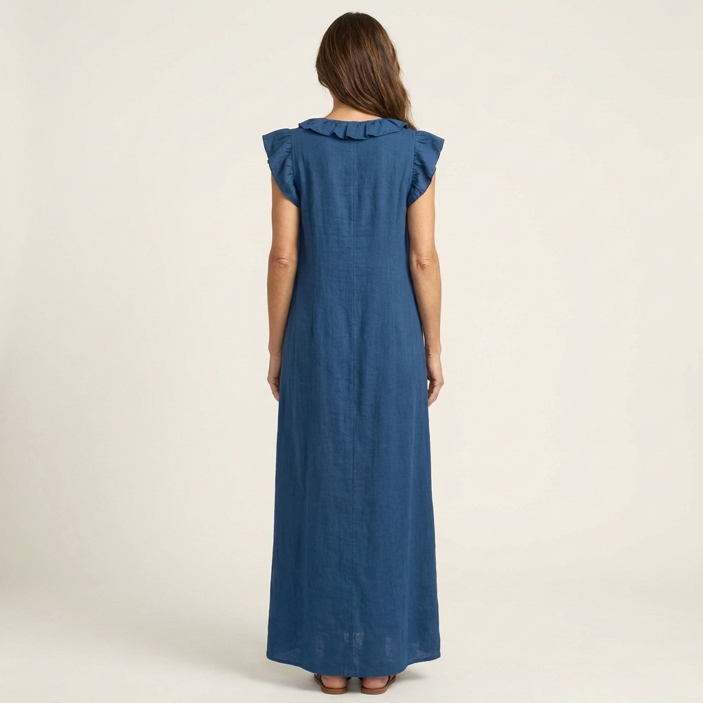 Mira Ruffle Maxi Dress