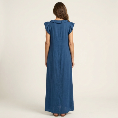 Mira Ruffle Maxi Dress